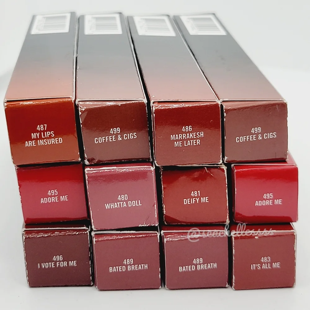Whatta Doll MAC Cosmetics Love Me Liquid Lipstick Rosy Pink Brand New In Box